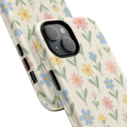 Wildflower Meadow iPhone Case MagSafe