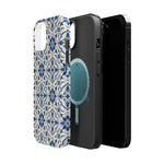 Lisbon Tile – Blue Ornamental MagSafe Phone Case