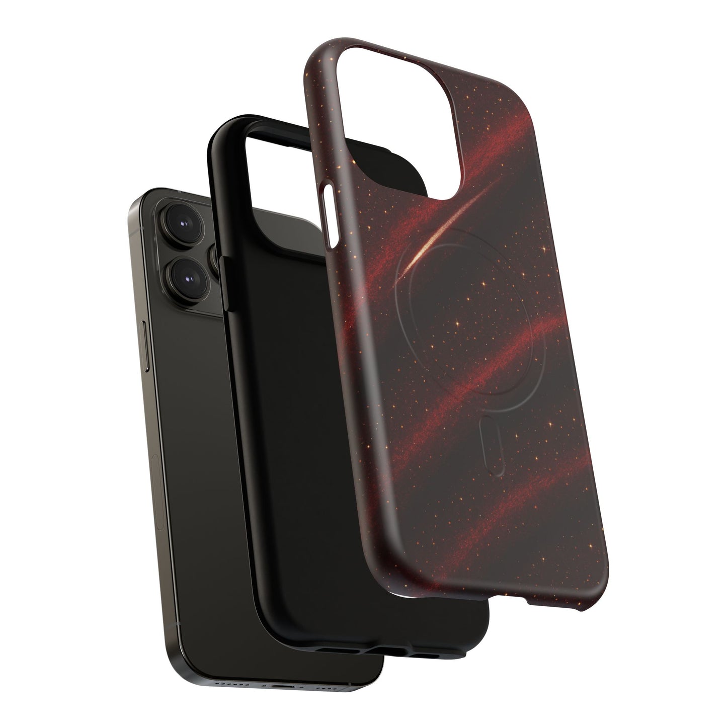 Red Nebula iPhone Case with MagSafe