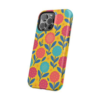 Vibrant Floral MagSafe Phone Case