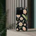 Floral Impact-Resistant Clear iPhone Case  Shamo's