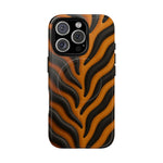 Fierce Tiger Striped iPhone Case - Works with MagSafe - Shamo's