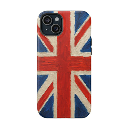 MagSafe Tough iPhone Case — UK Flag Magnetic Impact-Resistant Design  Shamo's iPhone 15 Plus / Matte