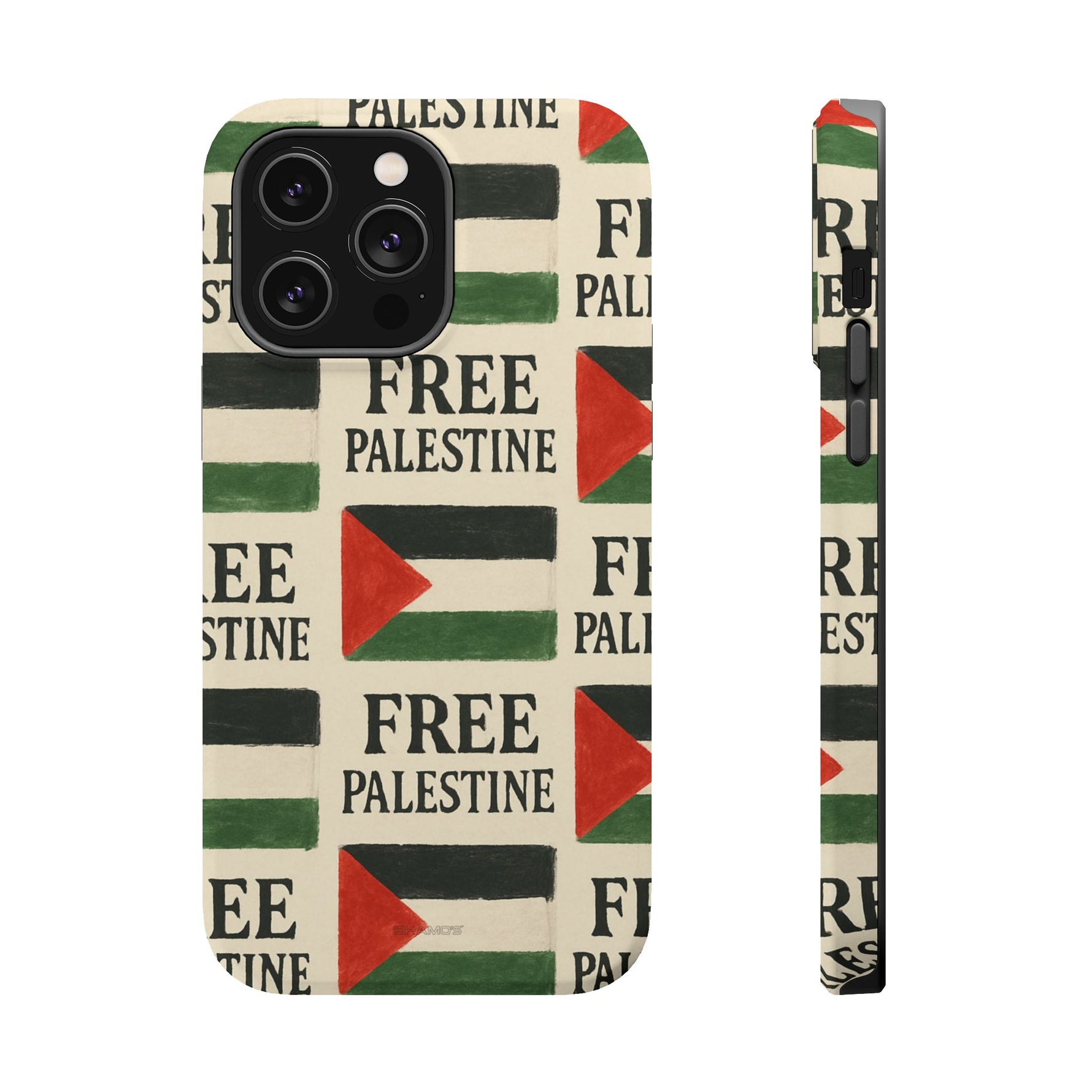 Palestinian Flag Tough Phone Case — Magnetic Impact-Resistant