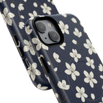 Navy Blossom Floral iPhone Case | MagSafe  Shamo's