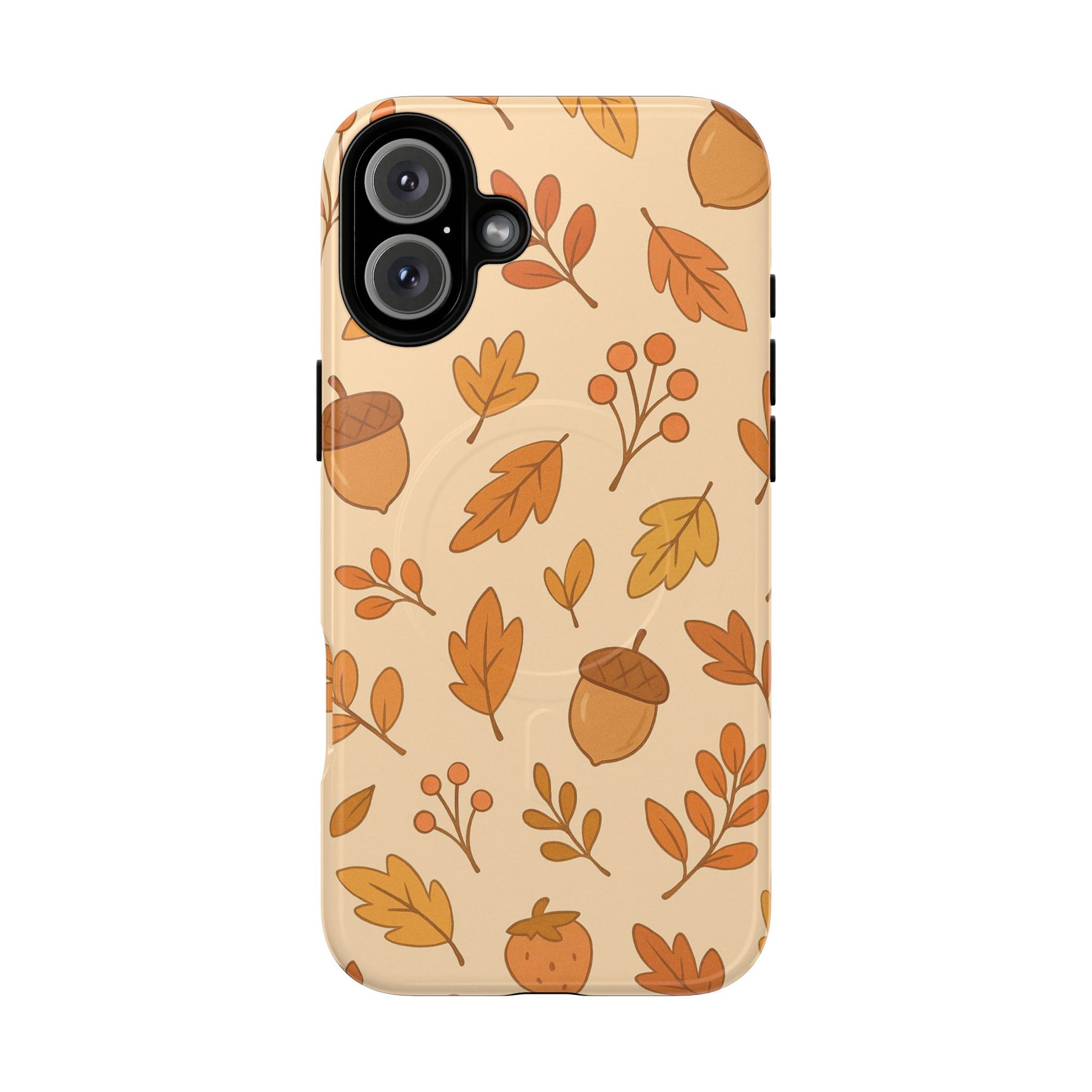 Autumn Leaves Woodland Berries iPhone Case | MagSafe - Shamo's