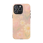 Sparkle Garden Floral iPhone Case with MagSafe - Shamo's