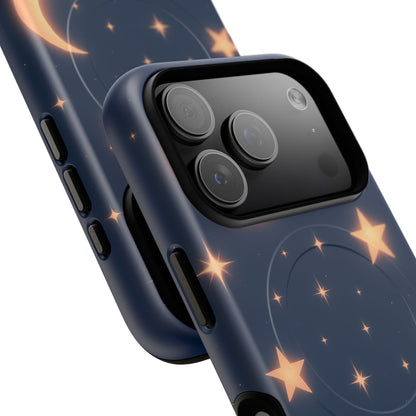 Moon Glow Magic Case for iPhone - Star and Moon Design | MagSafe
