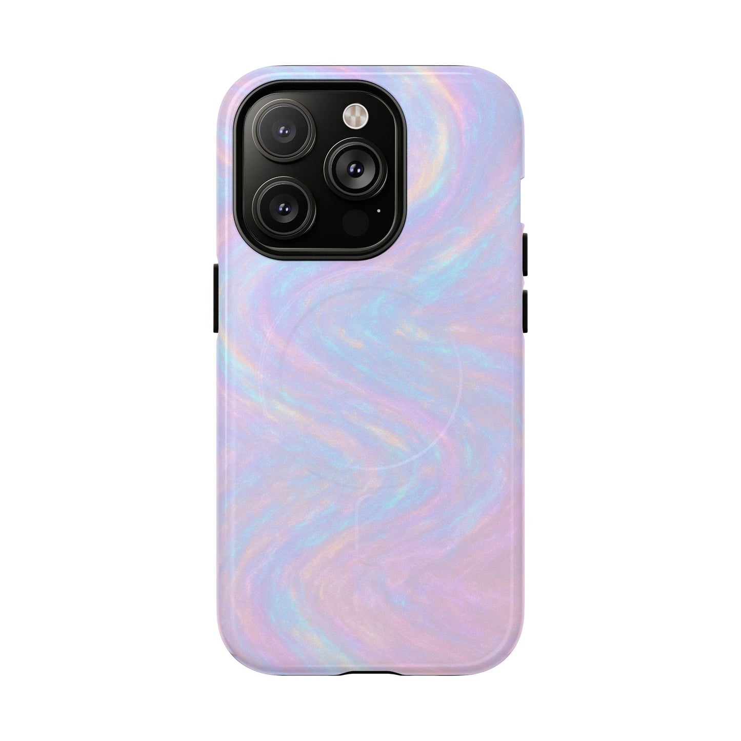 Luxury Series Iridescent Swirl iPhone Case with MagSafe - Shamo's