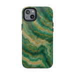 Green Marble iPhone Case with MagSafe - Shamo's