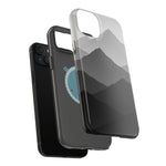 Monochrome Mountain Design iPhone Case | MagSafe  Shamo's