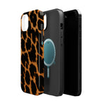 Leopard Print Impact-Resistant iPhone Case with MagSafe Compatibility  Shamo's