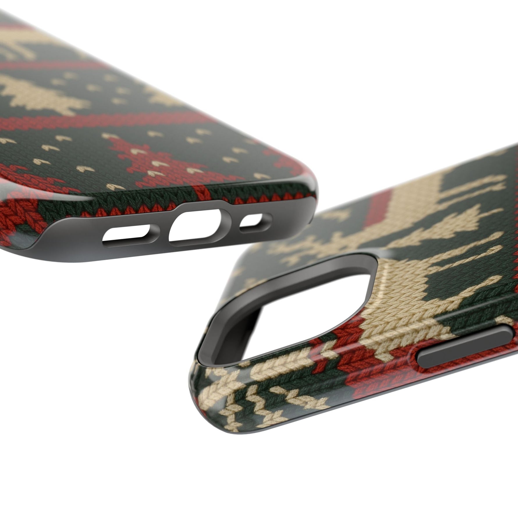 Holiday Reindeer Knit iPhone Case | compatible with MagSafe  Shamo's