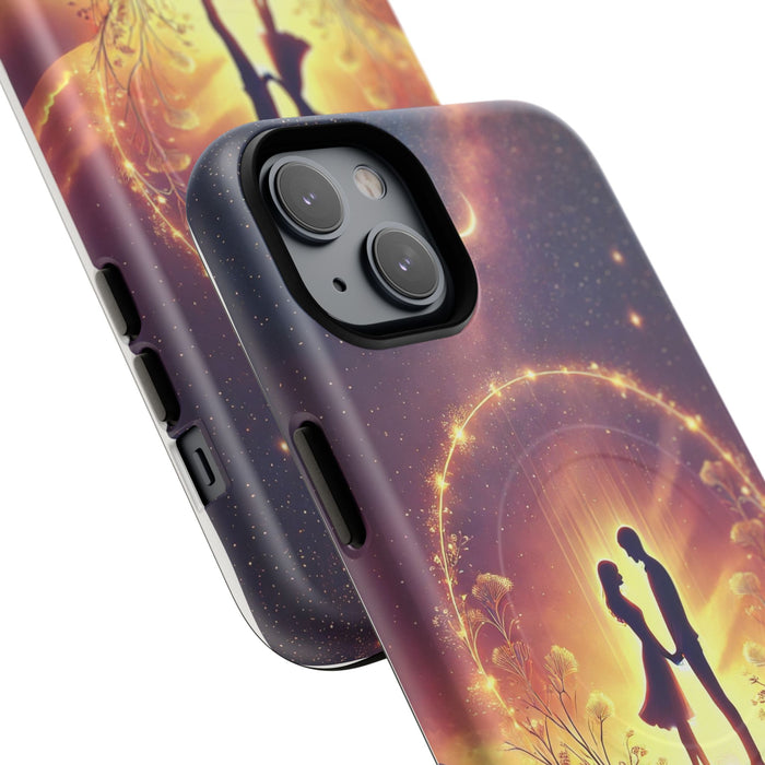 MagSafe Phone Case - Love Couple Design - Tough Magnetic Cases for iPhone 17 and more