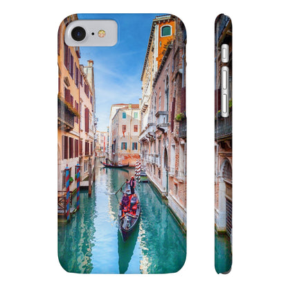Slim Phone Cases with Venice Italy Travel Design