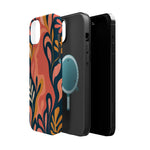 Floral Feminine Abstract MagSafe Impact-Resistant iPhone Case  Shamo's
