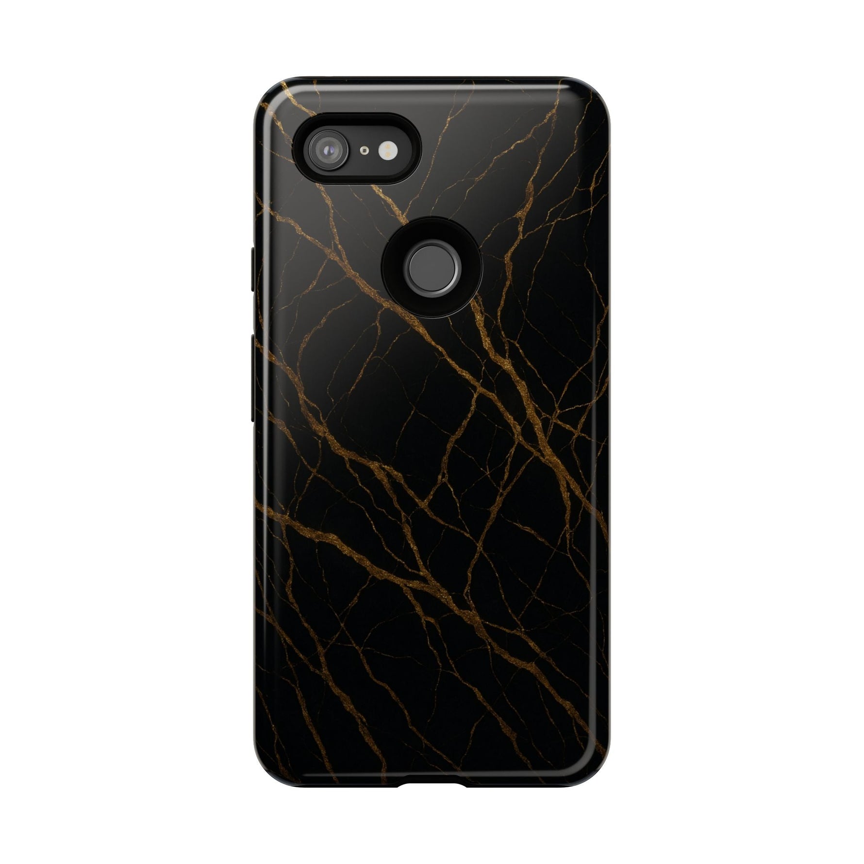 Black Marble Tough iPhone Case  Shamo's Google Pixel 3 XL / Glossy