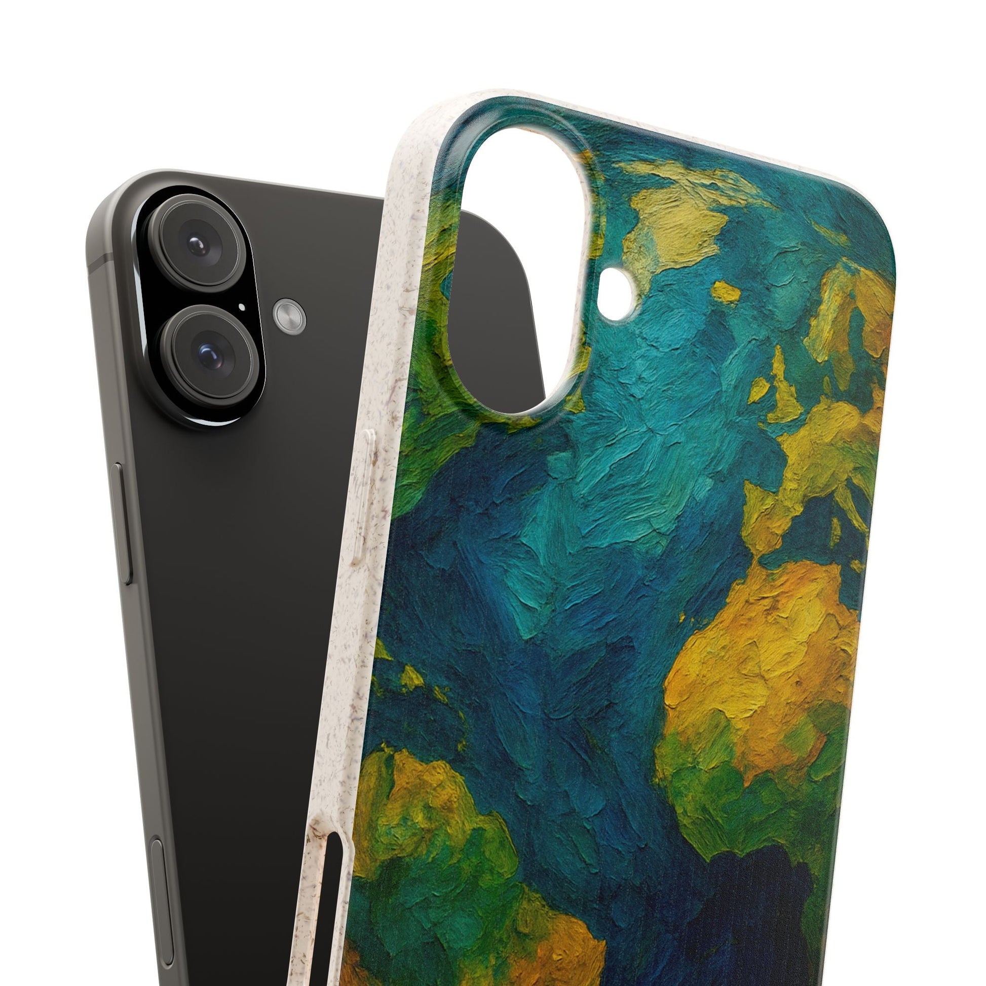 Biodegradable Phone Case — Earth Illustration Eco-Friendly Case  Shamo's