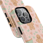 Gingerbread Candy Holiday Tough iPhone Case | compatible with MagSafe  Shamo's