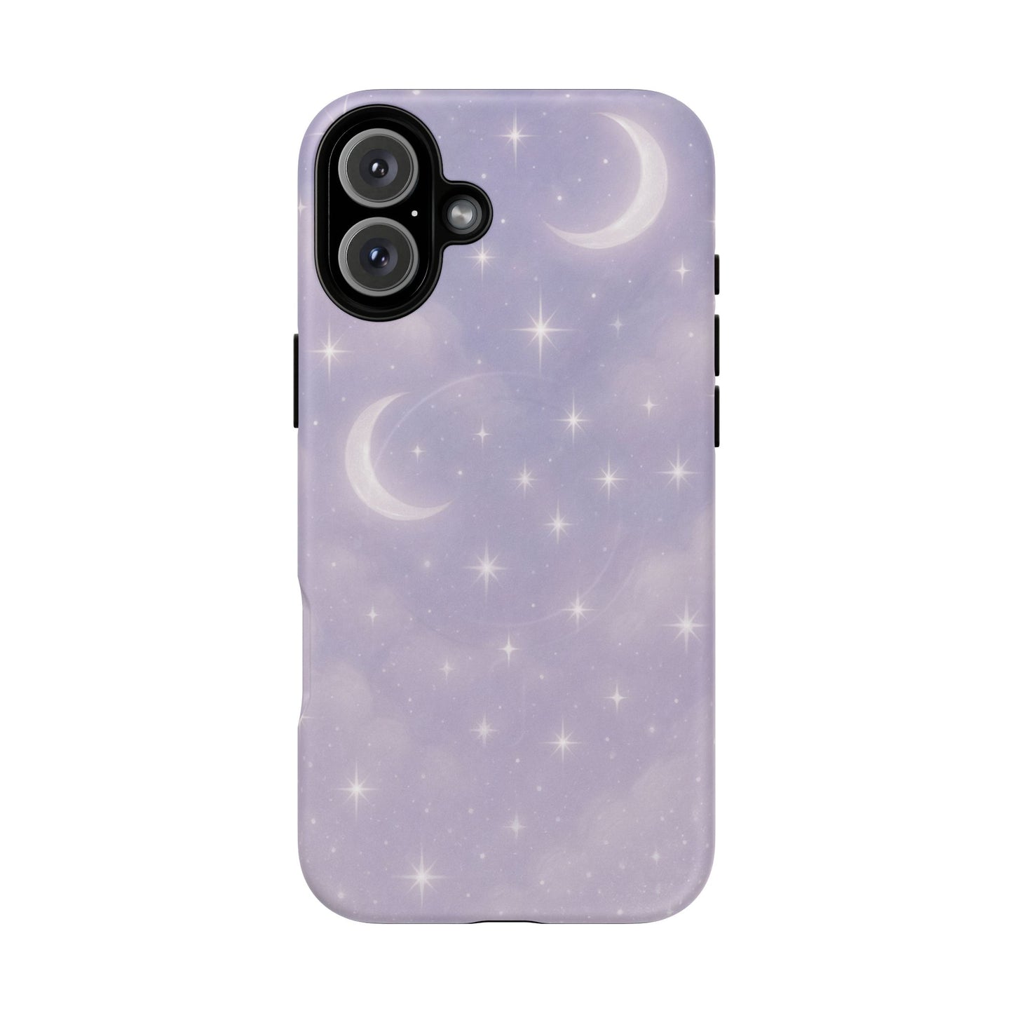 Celestial Lavender iPhone Case — Moon & Stars MagSafe Compatible - Shamo's
