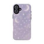 Celestial Lavender iPhone Case — Moon & Stars MagSafe Compatible - Shamo's