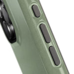 Olive Green MagSafe Compatible Impact-Resistant iPhone Case