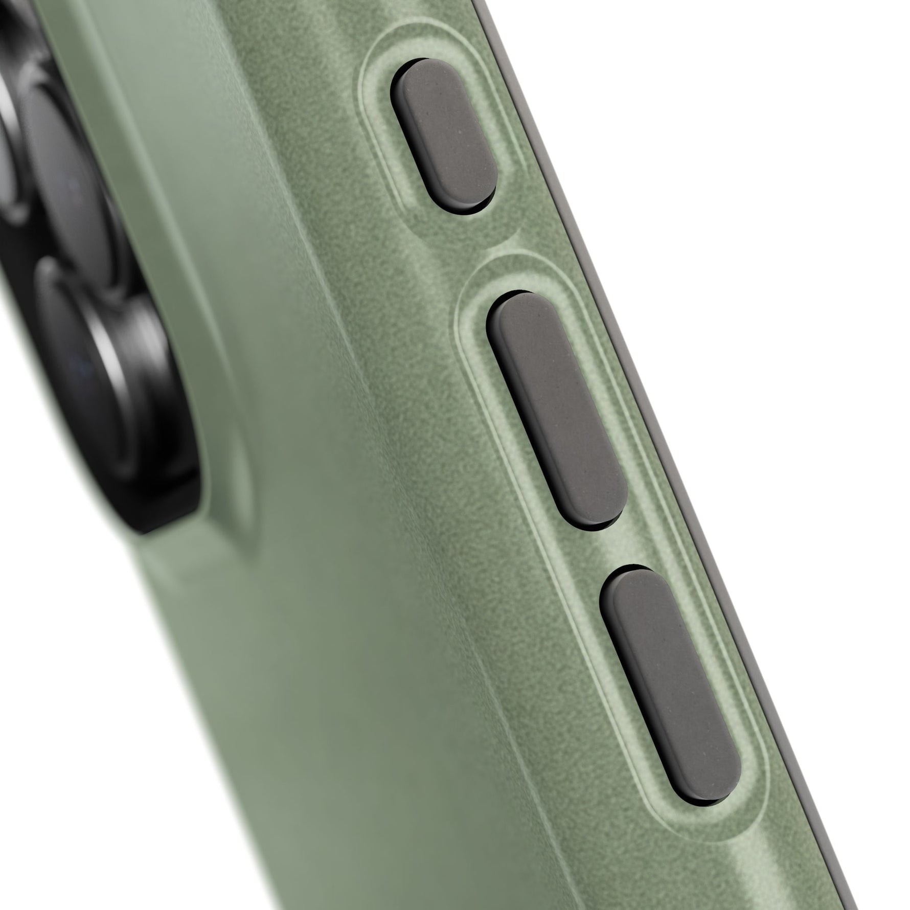 Olive Green MagSafe Compatible Impact-Resistant iPhone Case