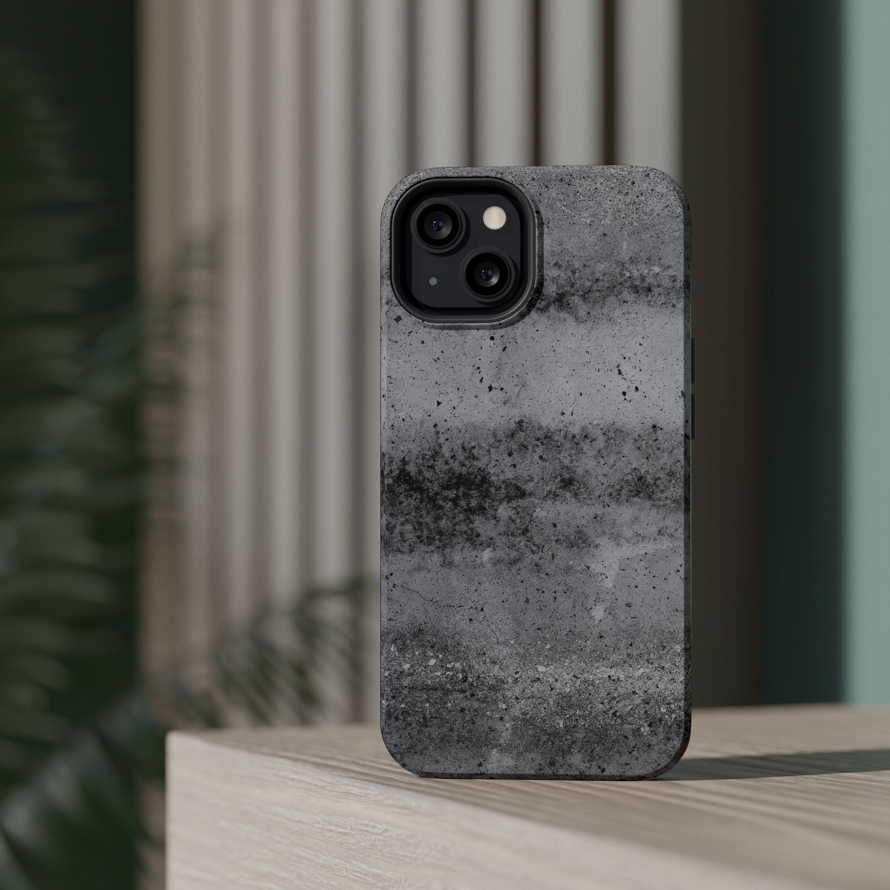 Concrete Pattern iPhone Case with Magsafe Compatibility