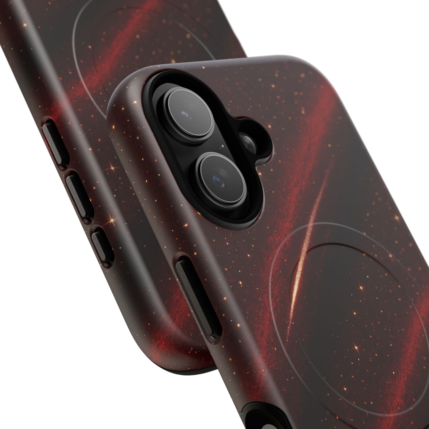 Red Nebula iPhone Case with MagSafe