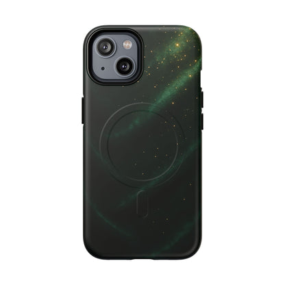 Luxury Series Emerald Galaxy iPhone Case with MagSafe - Shamo's
