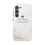 Personalizable Impact-Resistant Phone Case — Add Photo & Text