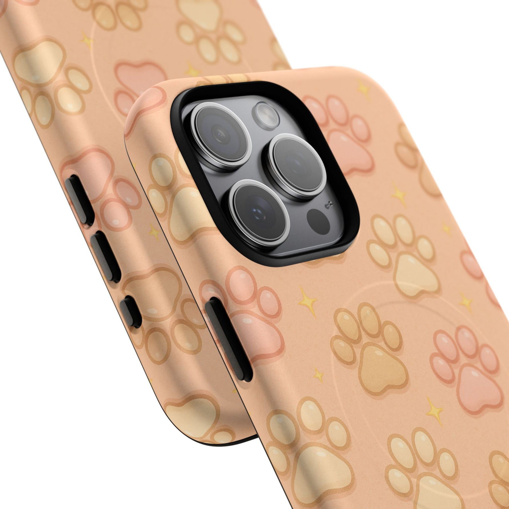 Pawfect Pattern Tough iPhone Case compatible with MagSafe - Shamo's