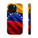 Venezuelan Flag Magnetic Impact-Resistant Phone Case with MagSafe Compatibility - iPhone 14 Pro / Glossy - Shamo's