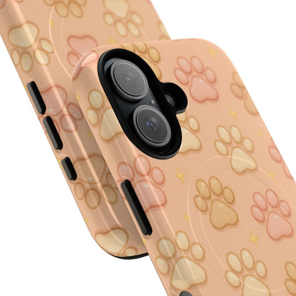 Pawfect Pattern Tough iPhone Case compatible with MagSafe
