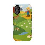 Farm-Themed Impact-Resistant MagSafe Phone Case