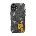 “Rebuilding Myself” Abstract iPhone Case — Magnetic MagSafe Impact-Resistant  Shamo's iPhone 16 Plus / Matte