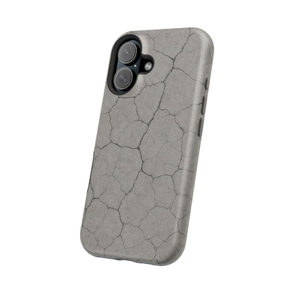 Cracked Concrete Texture iPhone Case with MagSafe compatibility  Shamo's