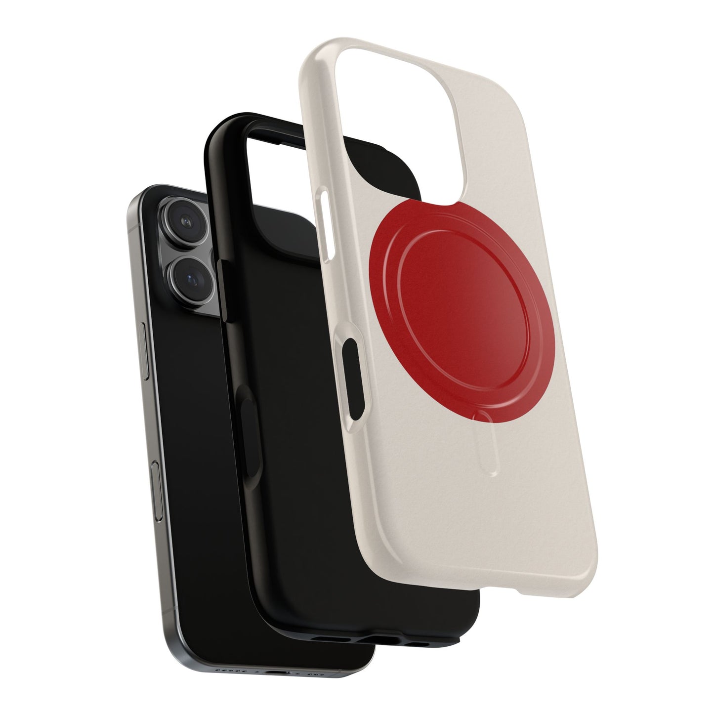 Japan Flag iPhone Case - Tough Works with MagSafe
