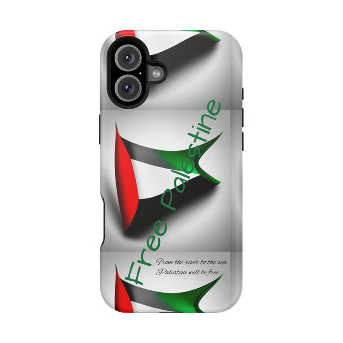 MagSafe Tough Case: Palestinian Flag & 'From the River to the Sea, Palestine Will Be Free