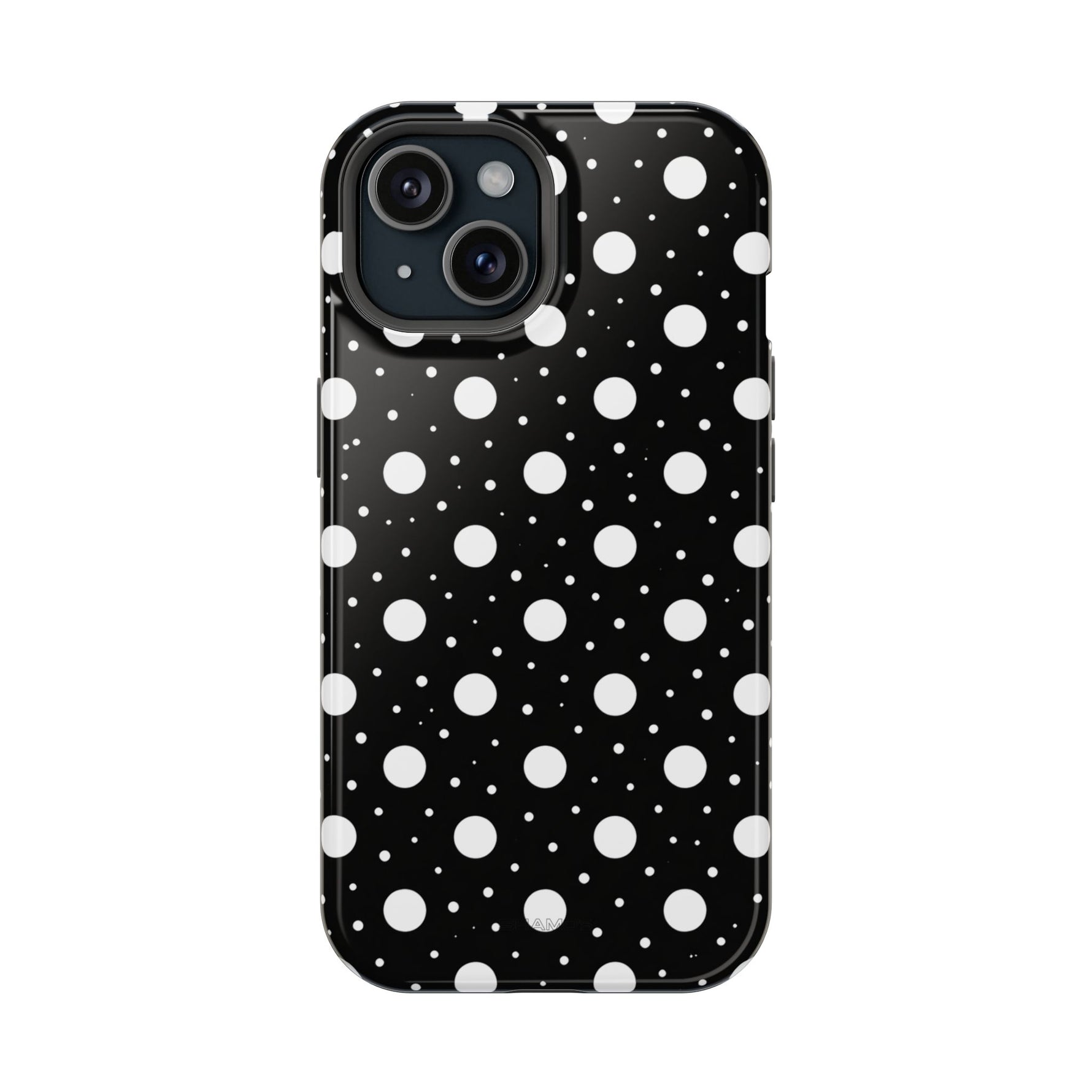 Polka Dot Impact-Resistant iPhone Case | MagSafe