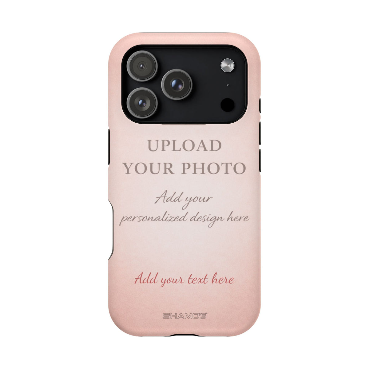 Personalizable iPhone Case | Add Your Own Photo and Text | MagSafe Compatible