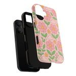 Floral Tough MagSafe Magnetic Phone Case - Stylish Protection for Your Device - Shamo's