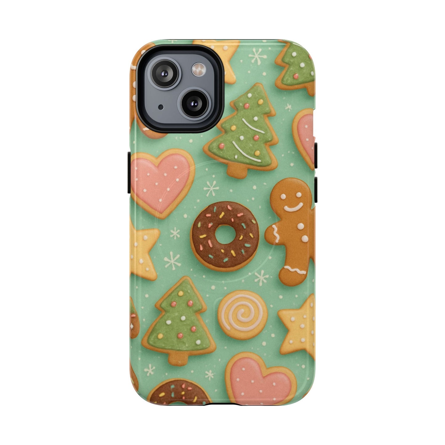 Holiday Cookie Pattern iPhone Case — MagSafe compatible - Shamo's