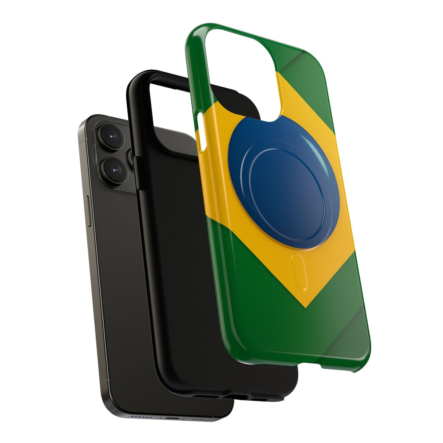 Brazil Flag iPhone Case | MagSafe