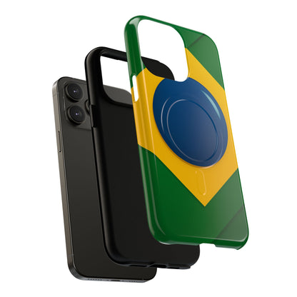 Brazil Flag iPhone Case | MagSafe