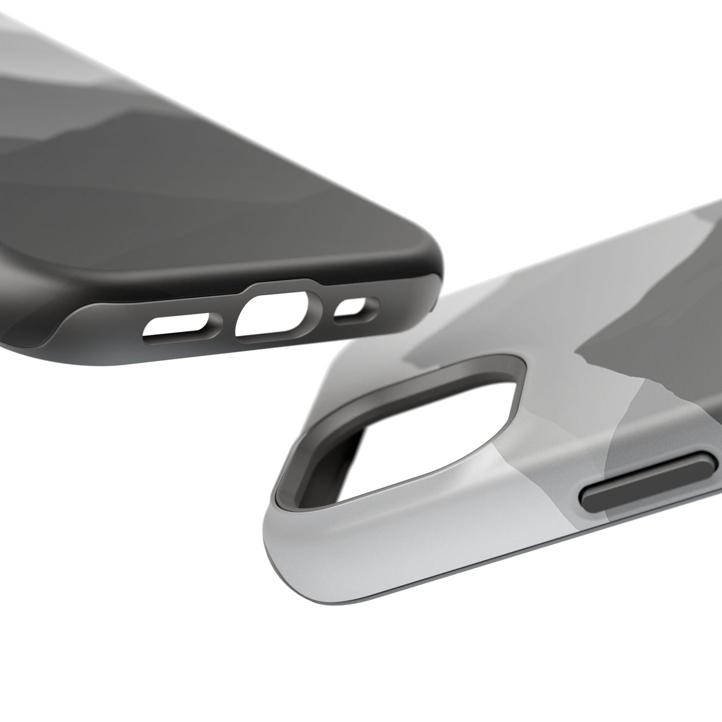 Monochrome Mountain Design iPhone Case | MagSafe  Shamo's