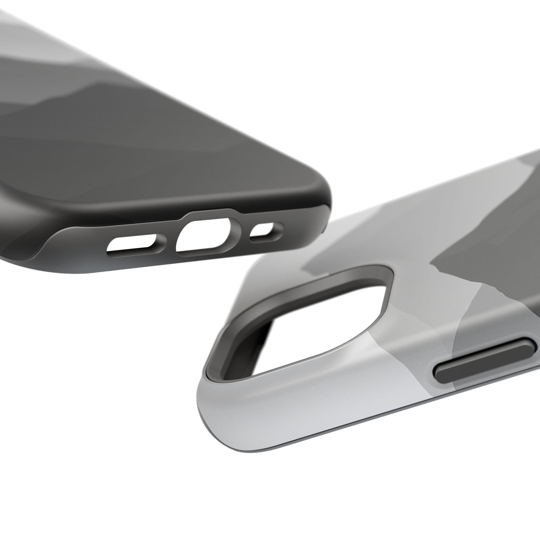 Monochrome Mountain Design iPhone Case | MagSafe  Shamo's