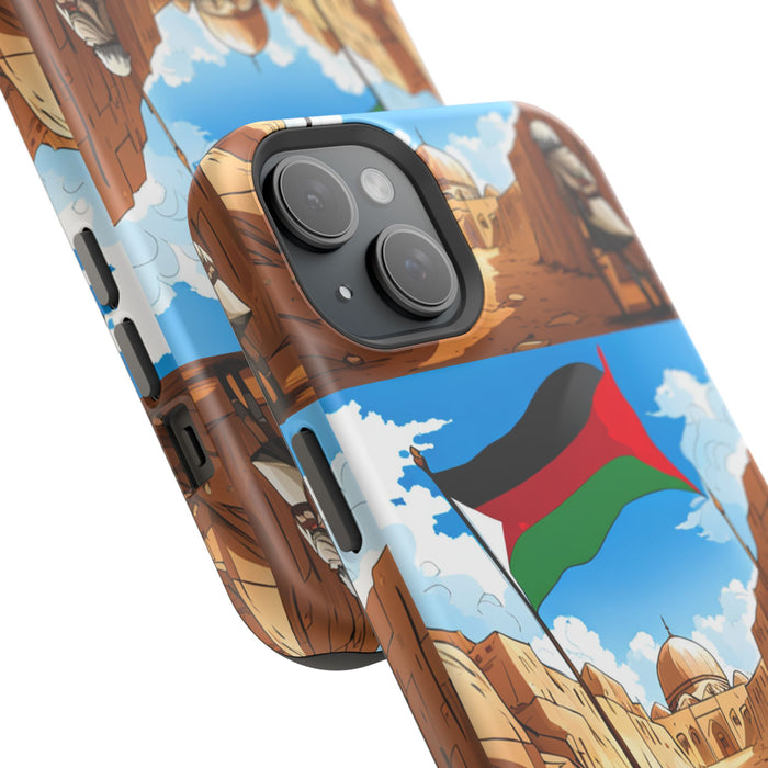 MagSafe Tough Phone Case: Palestinian Flag Edition