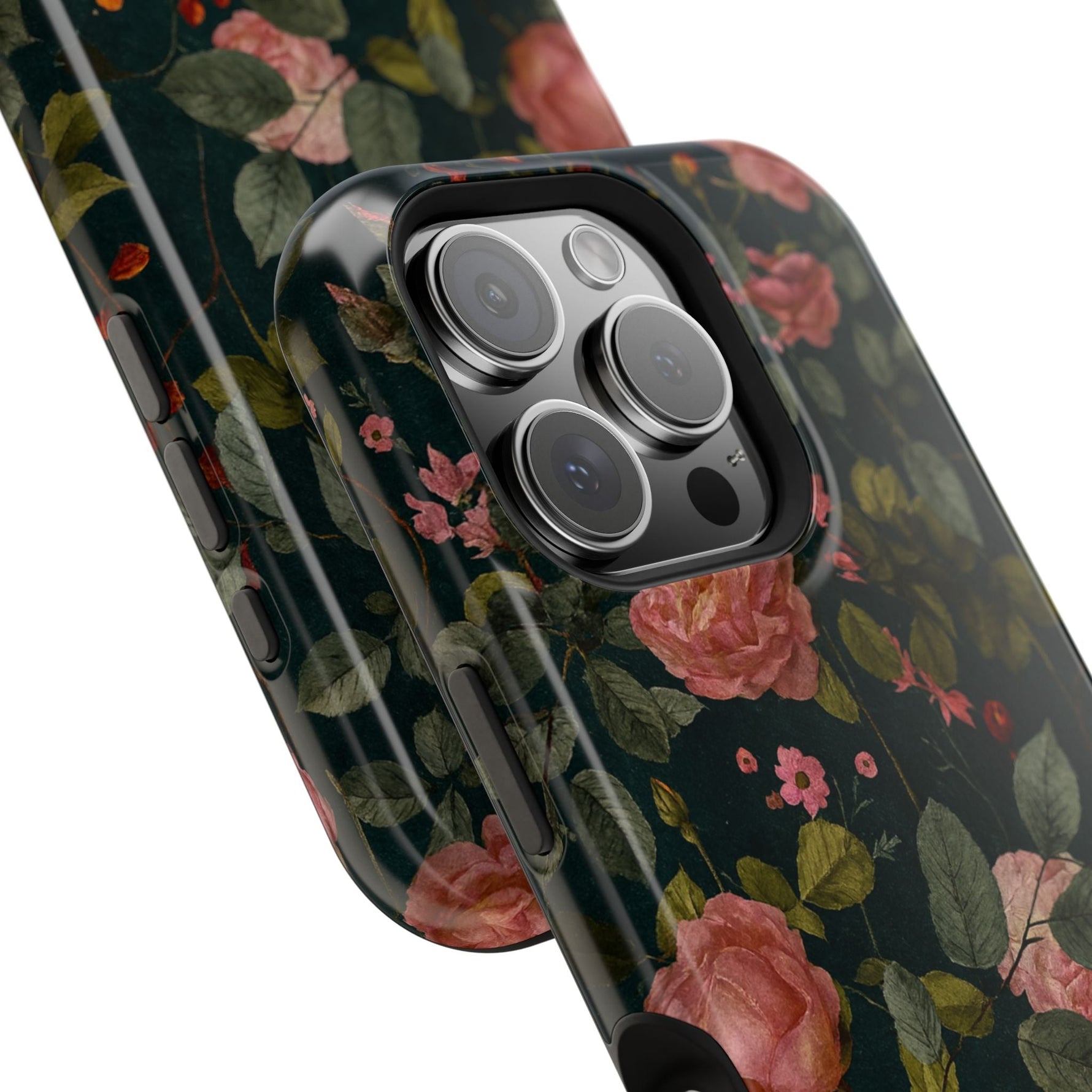 Floral Rose Realistic iPhone Case with MagSafe  Shamo's