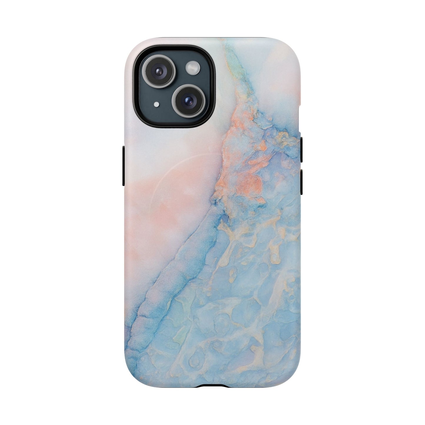 Marble Pastel iPhone Case (MagSafe compatible)
